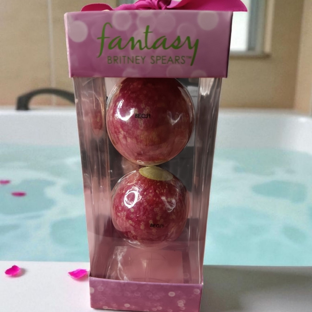 Fantasy Pink Bath Bomb Duo